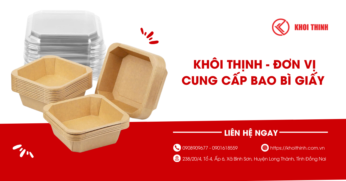 Khôi Thịnh - Đơn vị cung cấp bao bì giấy uy tín tại TPHCM