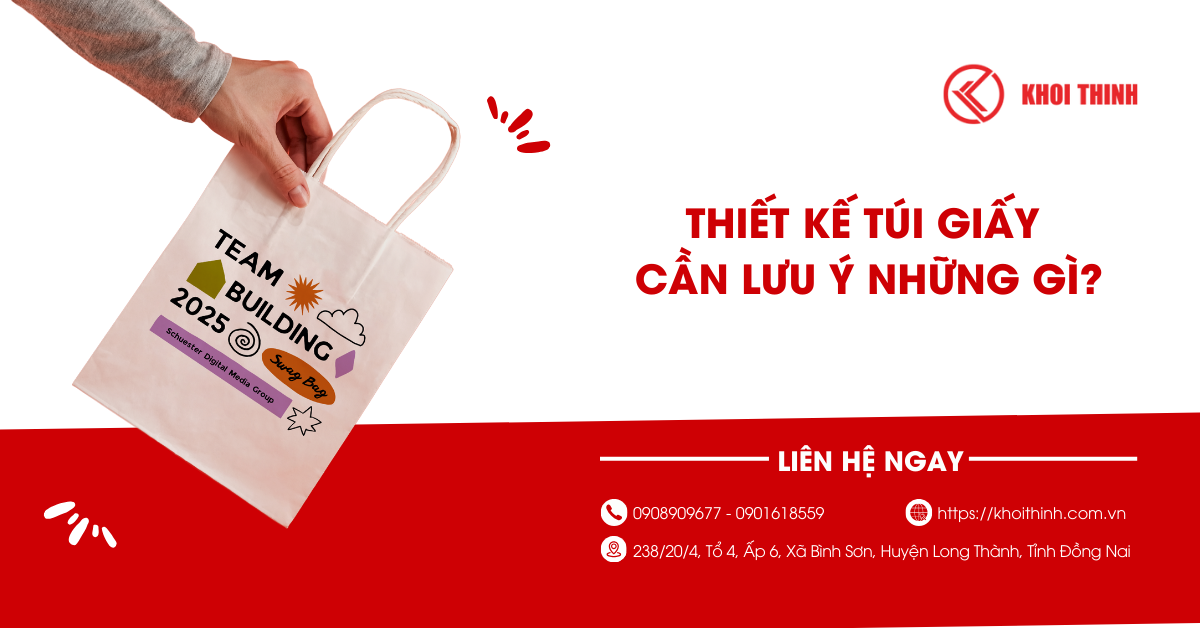 Thiết kế túi giấy cần lưu ý những gì để thu hút khách hàng?