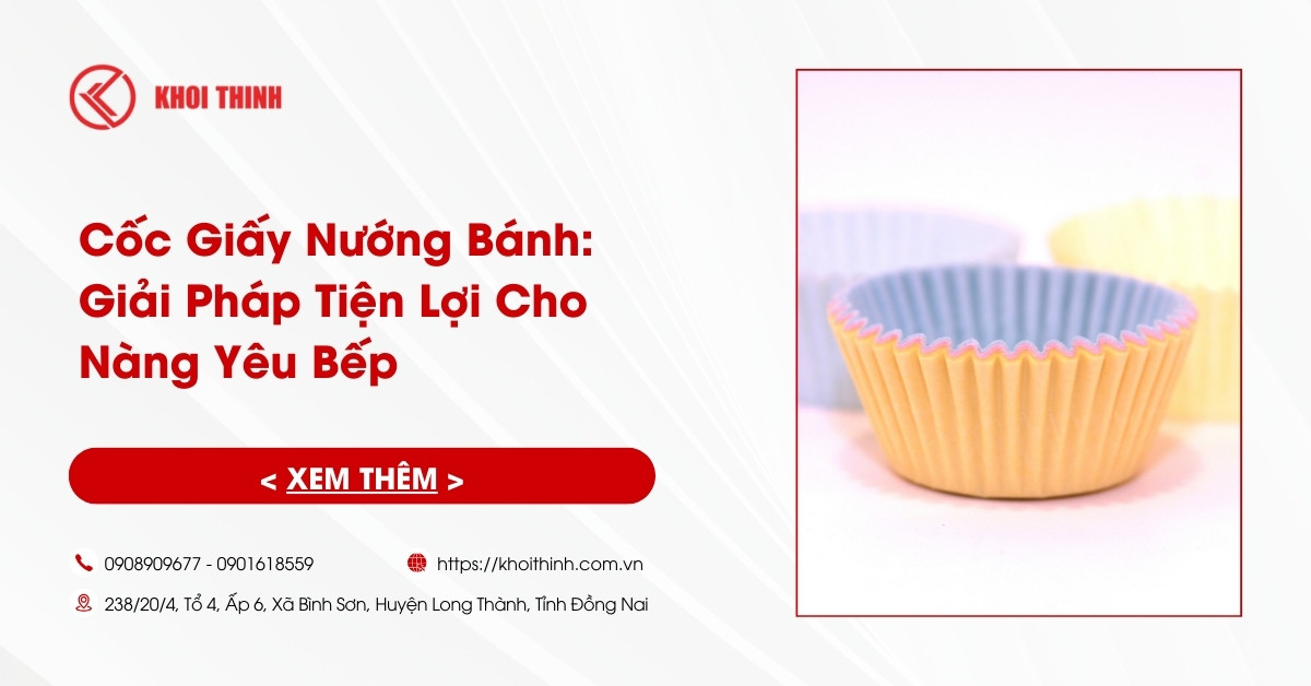 Cốc Giấy Nướng Bánh: Giải Pháp Tiện Lợi Cho Nàng Yêu Bếp