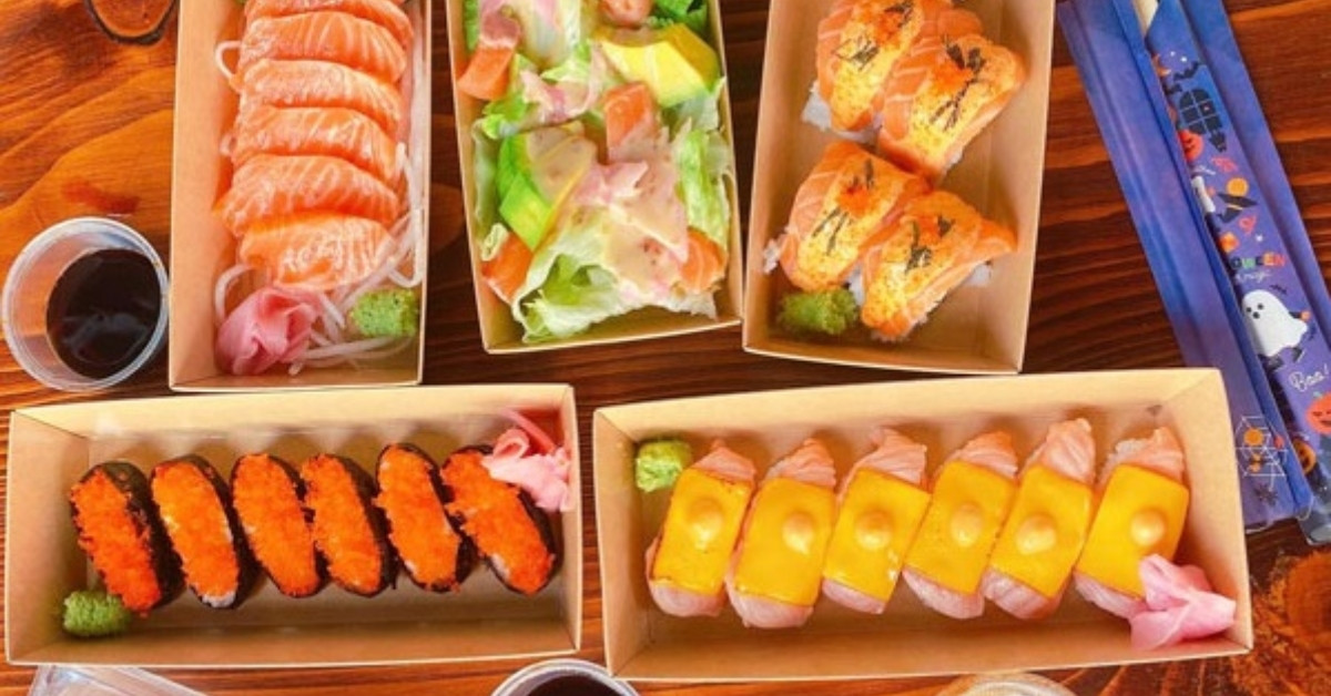 11.1 - Đặc điểm của hộp giấy đựng sushi