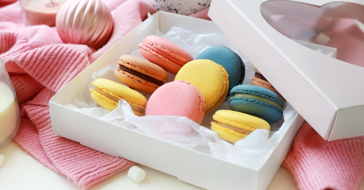 Những lưu ý để có hộp giấy đựng bánh macaron đẹp