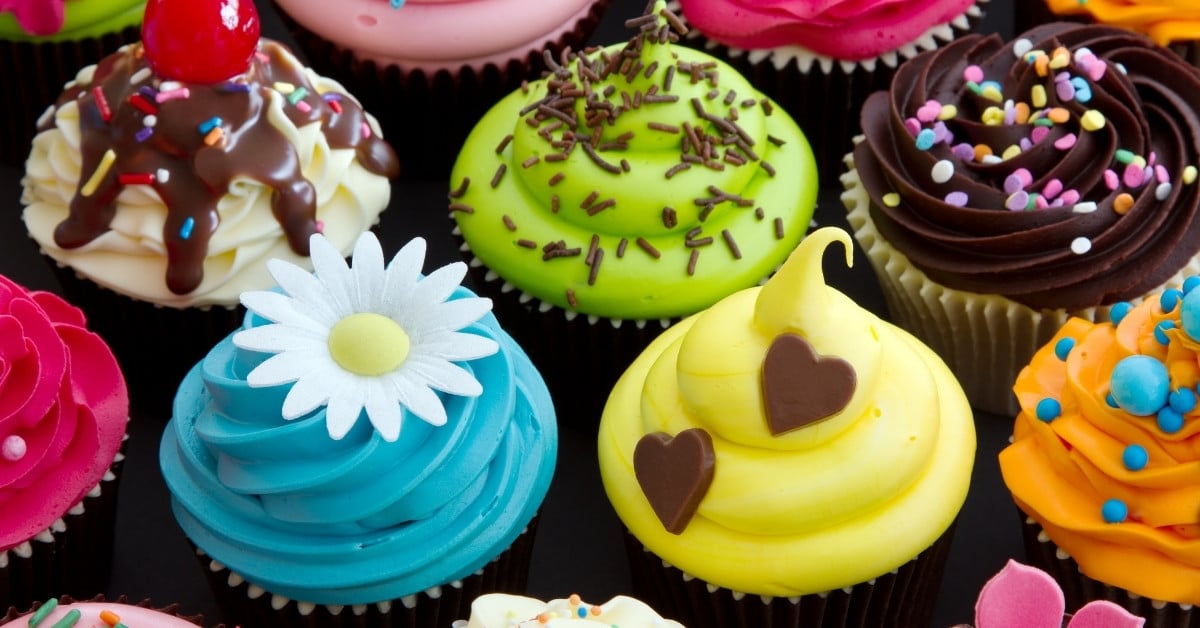 Hình ảnh những chiếc bánh cupcake bắt mắt