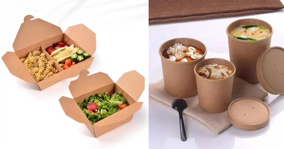 11.3. Các loại hộp giấy đựng thực phẩm phổ biến
