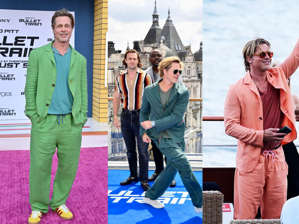 Brad Pitt – Biểu Tượng Phong Cách Với Suit Và Áo Sơ Mi Linen