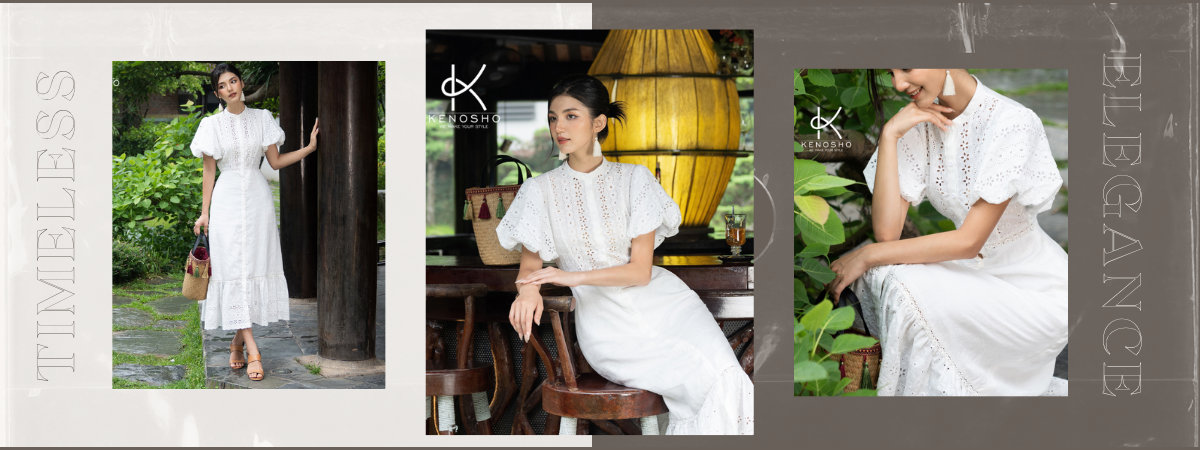 Đầm Linen Ngắn Tay
