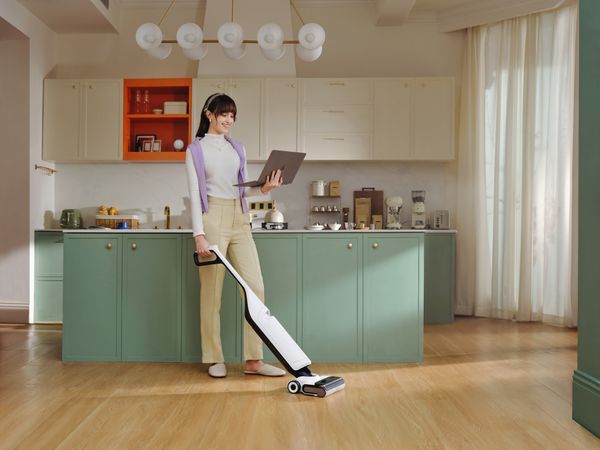 Roborock Flexi Pro - máy hút bụi lau nhà tự nhận diện độ bẩn