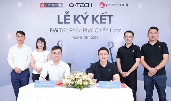 Mi Việt Nam và O-tech ký kết chiến lược phân phối sản phẩm Roborock