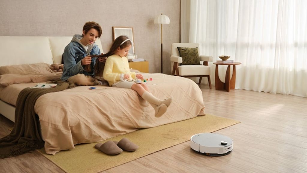 Robot hút bụi Roborock giúp loại bỏ lông thú cưng hiệu quả với lực hút mạnh mẽ