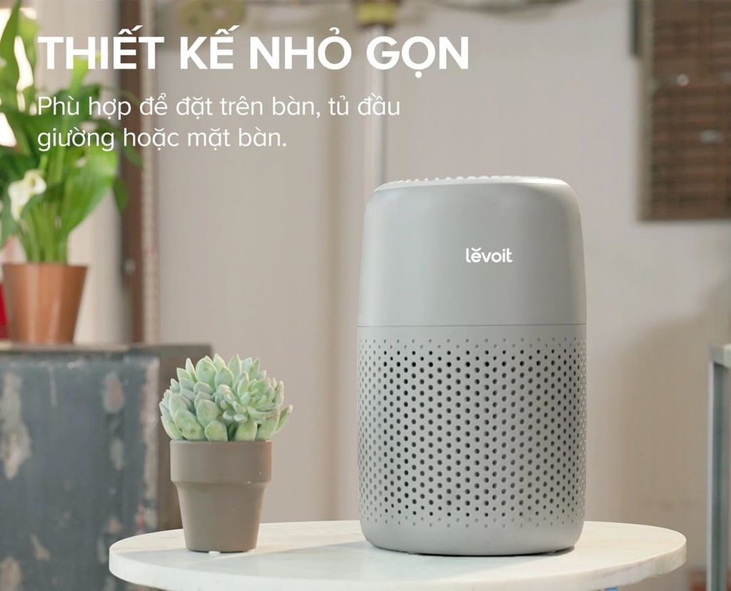 Levoit Core Mini Pro có thiết kế nhỏ gọn