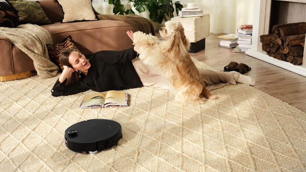 Nên chọn thảm dễ vệ sinh cho khu vực có nhiều người qua lại