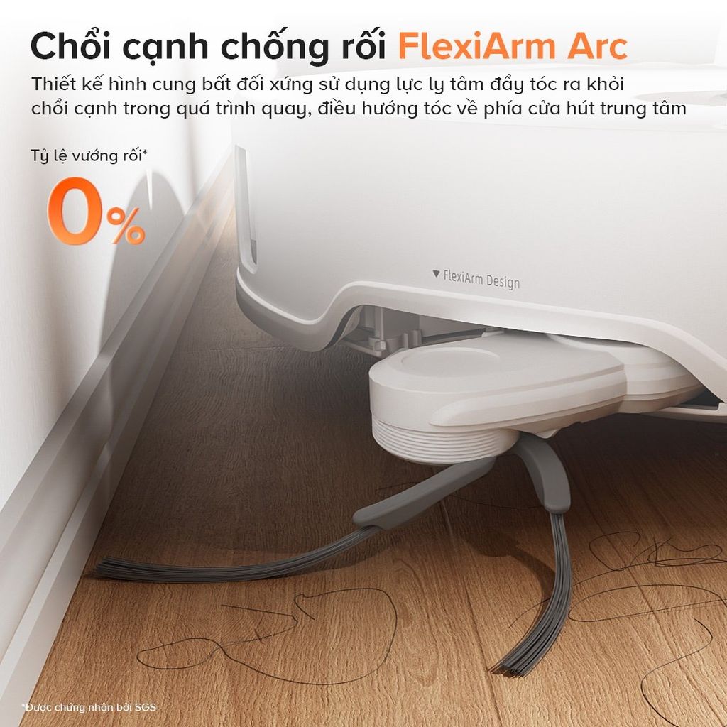 Chổi phụ FlexiArm Arc của Roborock