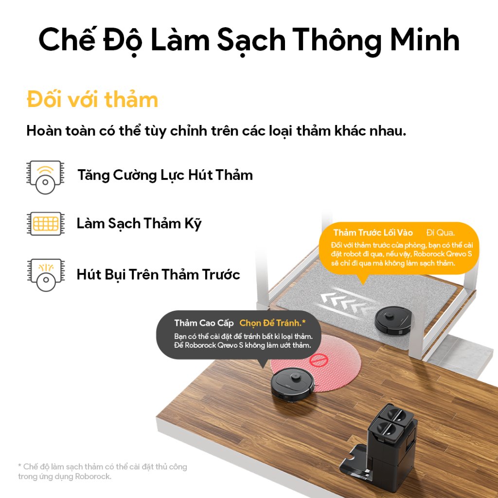 Chế độ làm sạch thông minh