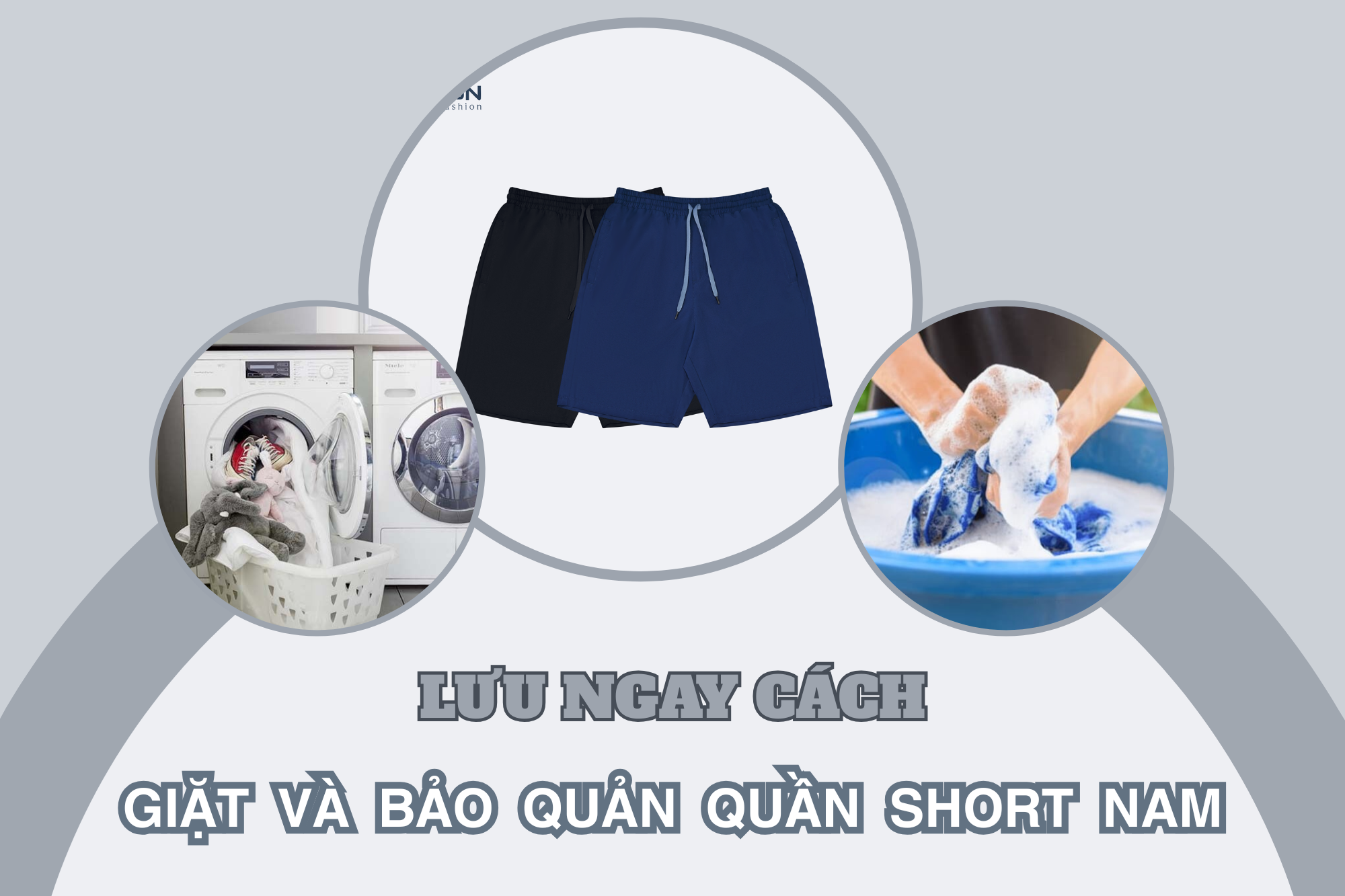 Lưu ngay cách giặt và bảo quản quần short thể thao nam đúng chuẩn