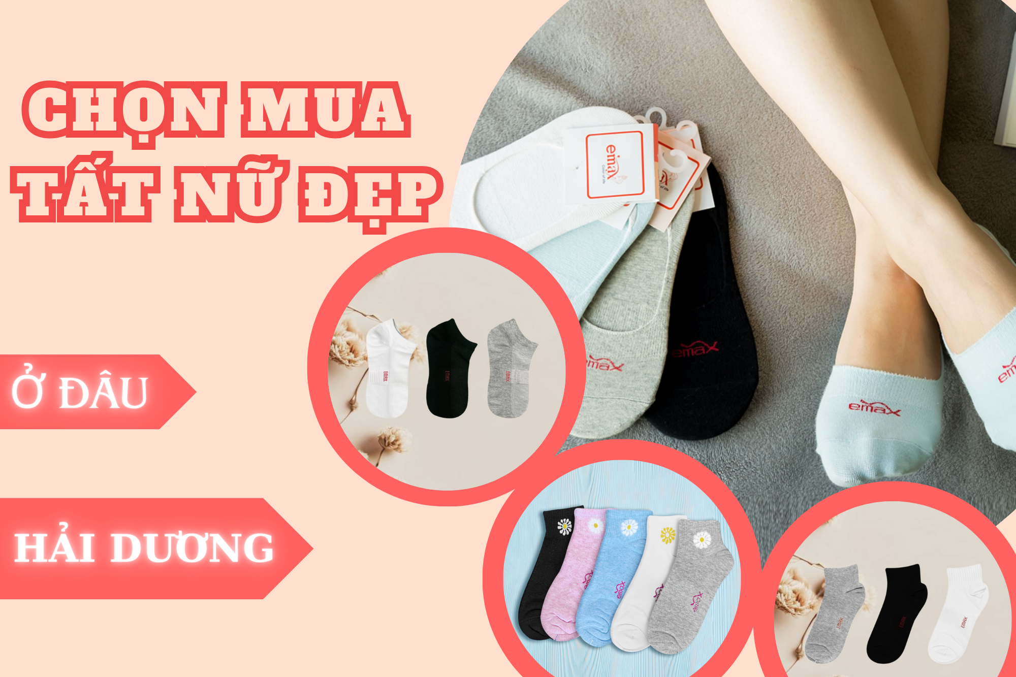 Mua tất nữ đẹp ở đâu Hải Dương? Địa chỉ mua tất nữ chính hãng, giá tốt