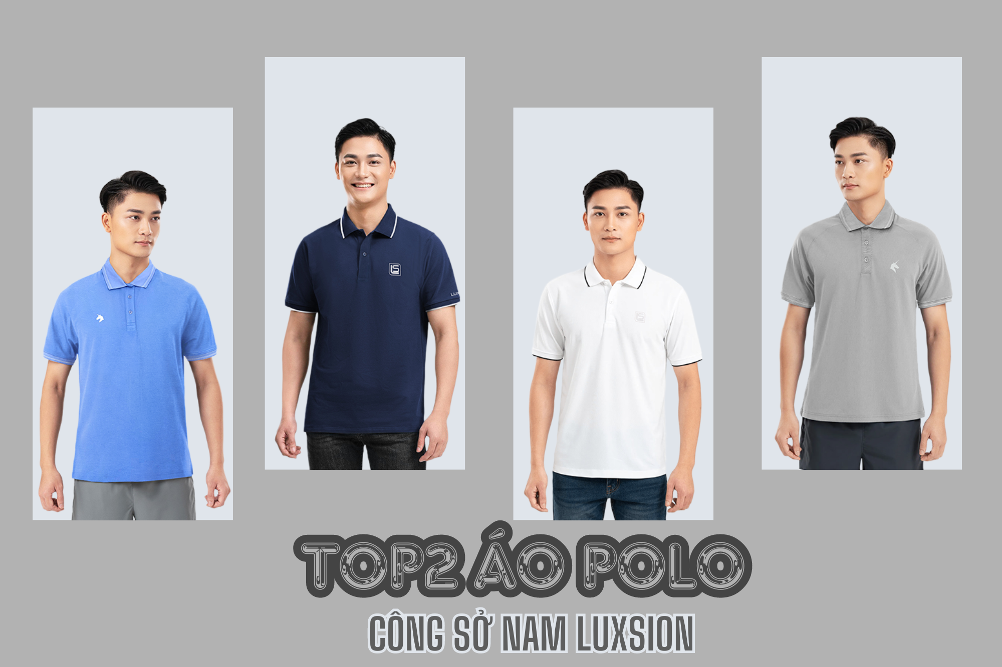 Top2 áo polo công sở nam lịch sự, trang nhã ngày hè