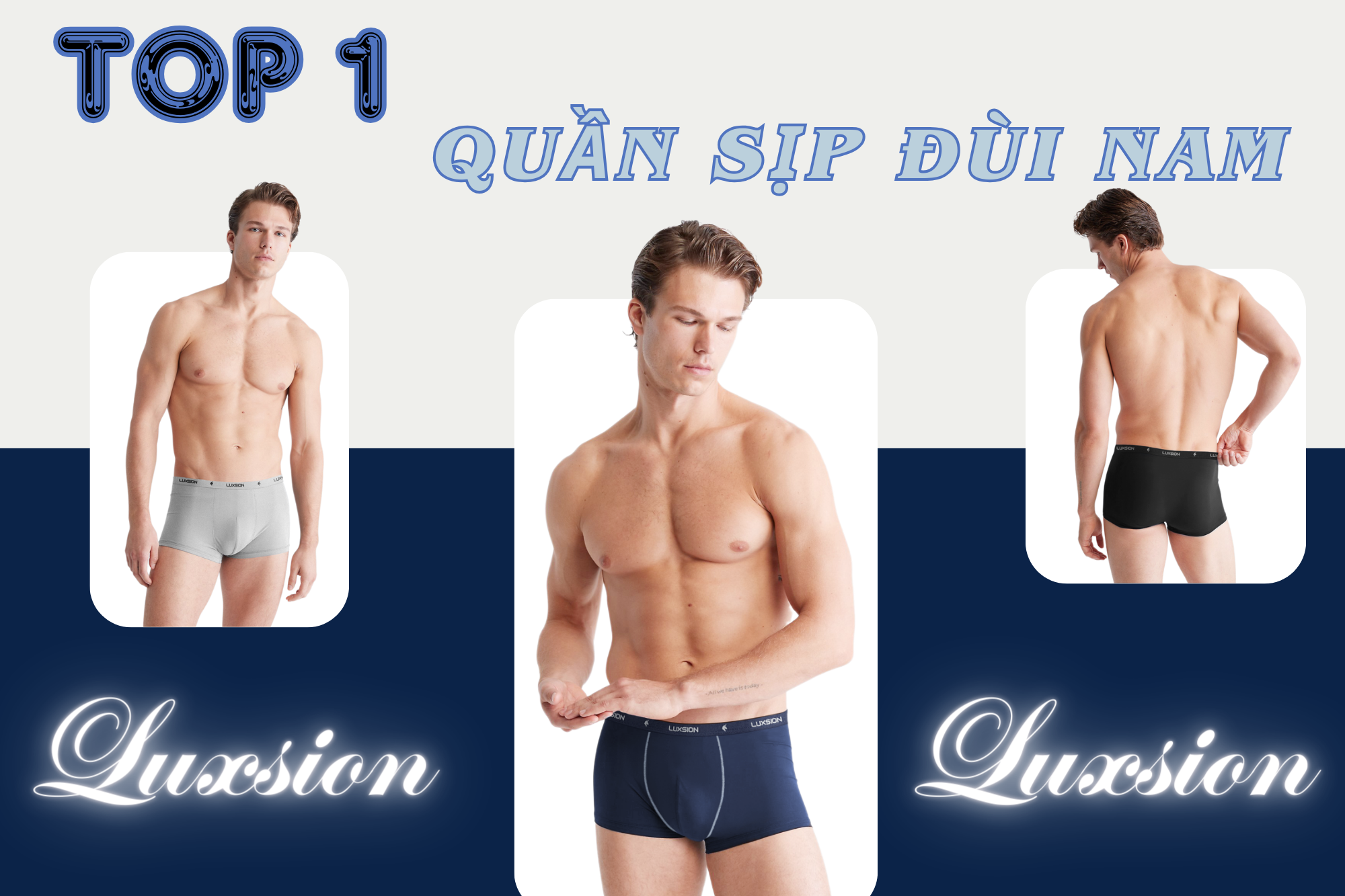 TOP1 Quần Sịp Đùi Nam Bán Chạy Nhất Luxsion