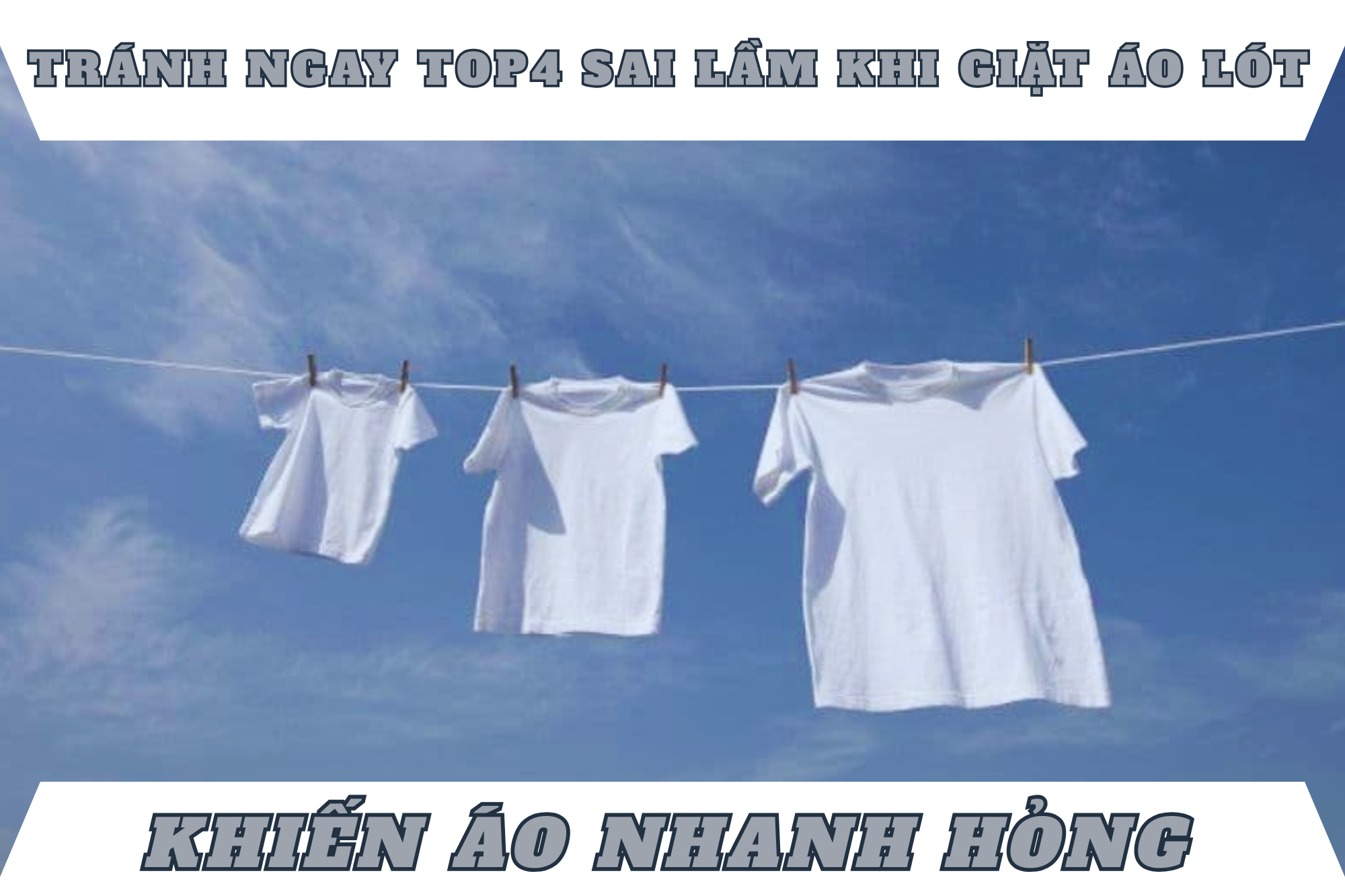 Tránh ngay top4 sai lầm khi giặt áo lót khiến áo nhanh hỏng