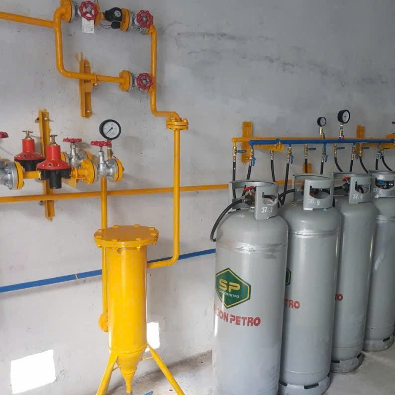 bình gas vàng gia đình