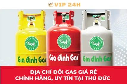 Địa chỉ đổi gas giá rẻ chính hãng, uy tín tại Thủ Đức