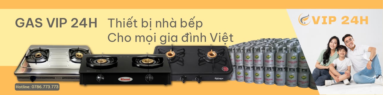 Bếp Gas Vip24h - Gian Bếp Hiện Đại