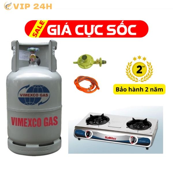 Combo bếp gas gia đình giá ưu đãi tại gas vip 24h
