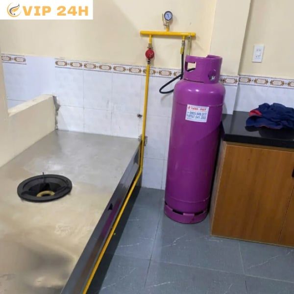 Dịch vụ đổi gas chính hãng an toàn, nhanh chóng - Gas Vip 24h