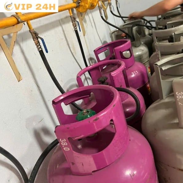 Đổi gas an toàn giá rẻ nhanh chóng tại Gas Vip 24H