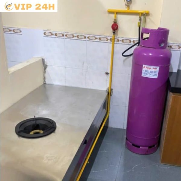 Dịch vụ đổi gas tận nơi nhanh chóng, tiện lợi tại Gas Vip 24h