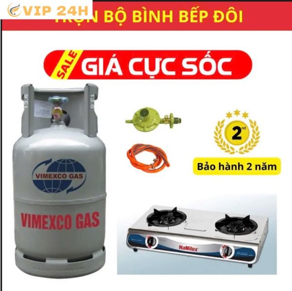 Dịch vụ đổi gas tận nơi nhanh chóng, tiện lợi tại Gas Vip 24h