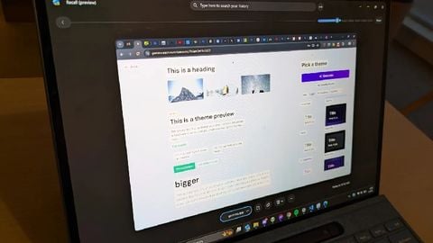 Microsoft thử nghiệm tính năng Recall trên Copilot+ PC: Tiềm năng lớn nhưng chưa hoàn hảo