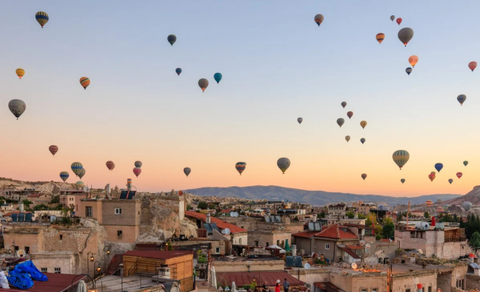 6 điểm đến đẹp nhất khi ngắm từ khinh khí cầu