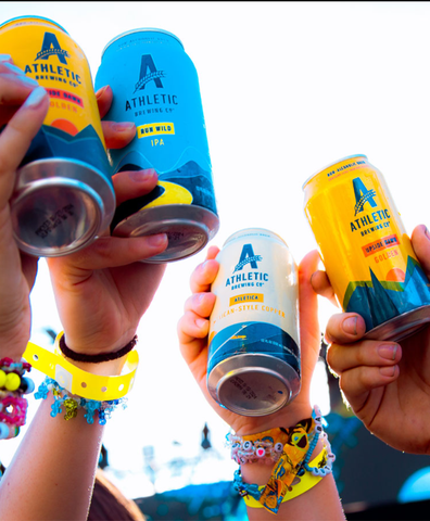 Athletic Brewing: Mở rộng thị trường tỷ đô nhờ bắt tay với Live Nation