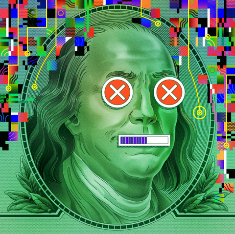 Phố Wall đổi hướng đột ngột với tiền mã hóa