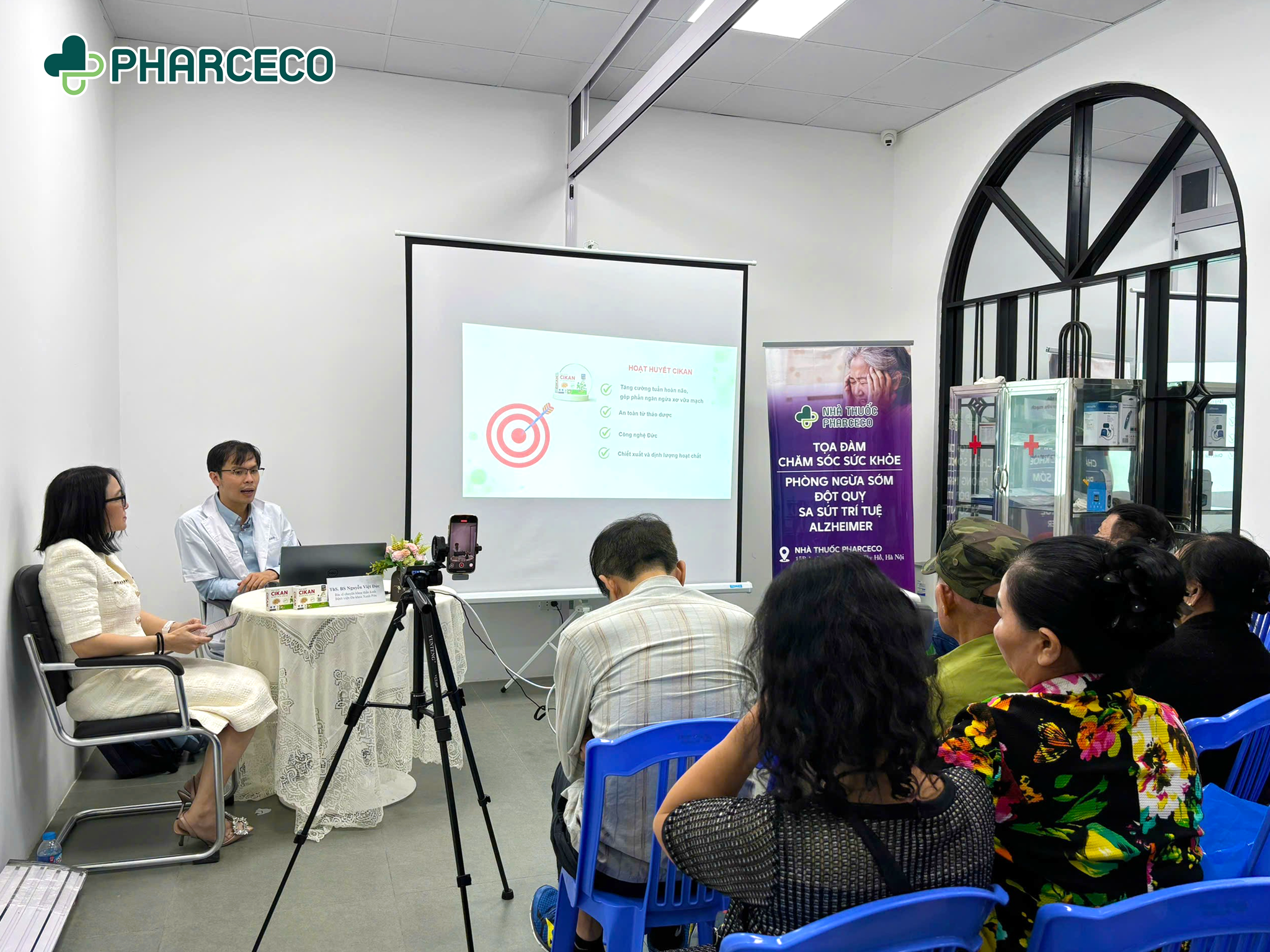 CÙNG PHARCECO NHÌN LẠI TỌA ĐÀM CHĂM SÓC NÃO BỘ – ĐỘT QUỴ, SA SÚT TRÍ TUỆ & ALZHEIMER ĐỪNG ĐỂ ĐẾN KHI QUÁ MUỘN!