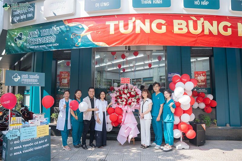 KHAI TRƯƠNG NHÀ THUỐC PHARCECO CƠ SỞ NGUYỄN VIẾT XUÂN