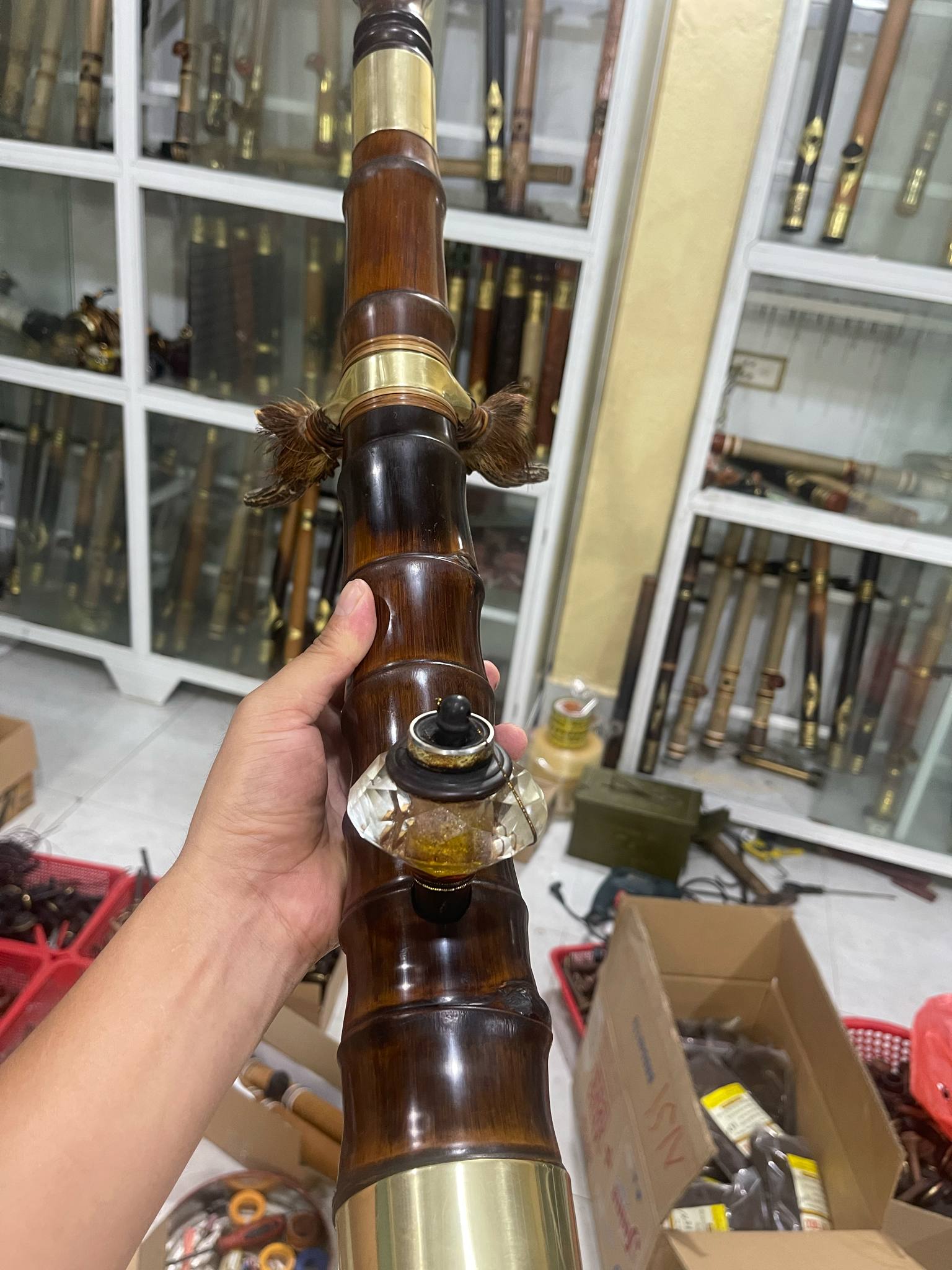 Mẹo xử lý điếu gỗ bị mốc nặng – Hồi sinh điếu cày như mới