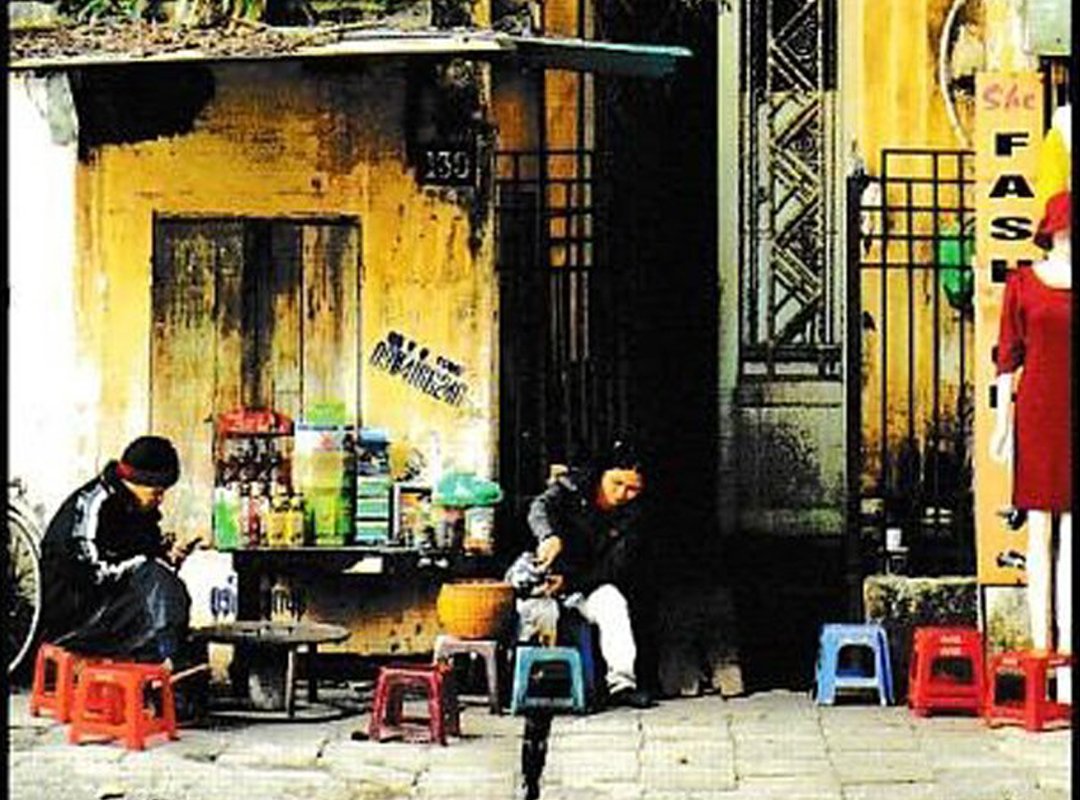 Quán nước và điếu cày – biểu tượng của ký ức xưa