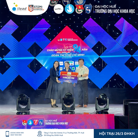 iLEAD AMA Huế Đồng Hành Cùng Ngày Hội Kỷ Niệm 94 Năm Thành Lập Đoàn TNCS Hồ Chí Minh Tại Đại Học Khoa Học Huế
