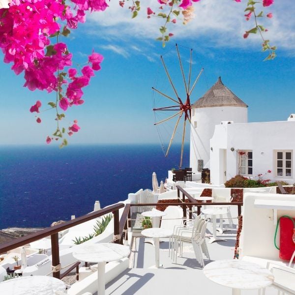 Santorini được xem là thiên đường sống ảo
