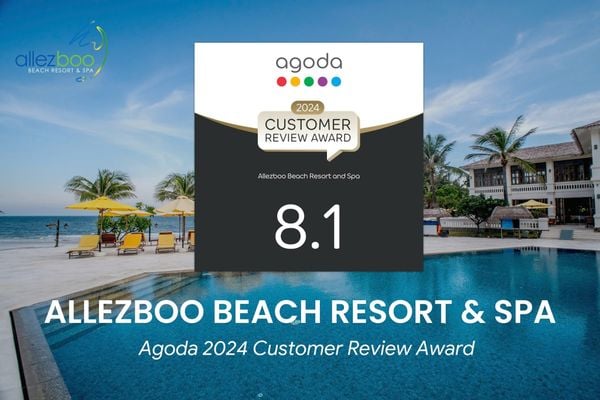 AllezBoo Resort Nhận Giải Thưởng: Agoda Customer Review Award 2024