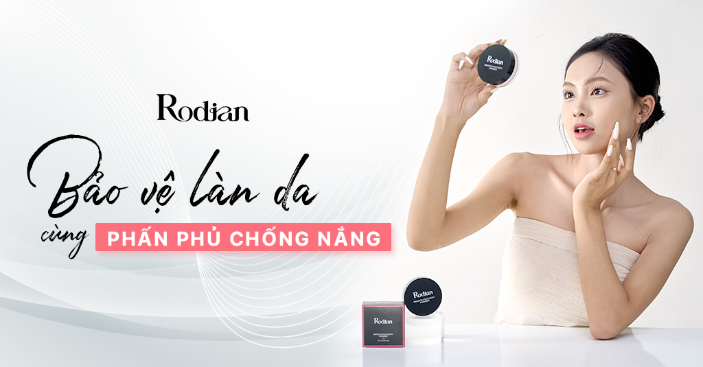 Bảo vệ làn da cùng Phấn phủ chống nắng