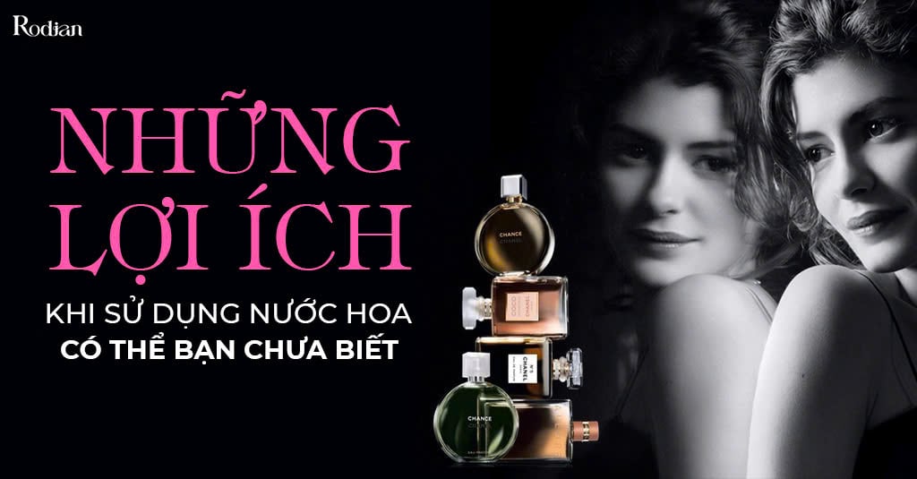 Những lợi ích khi sử dụng nước hoa có thể bạn chưa biết