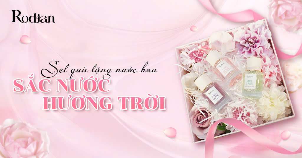 Set quà tặng nước hoa sắc nước hương trời