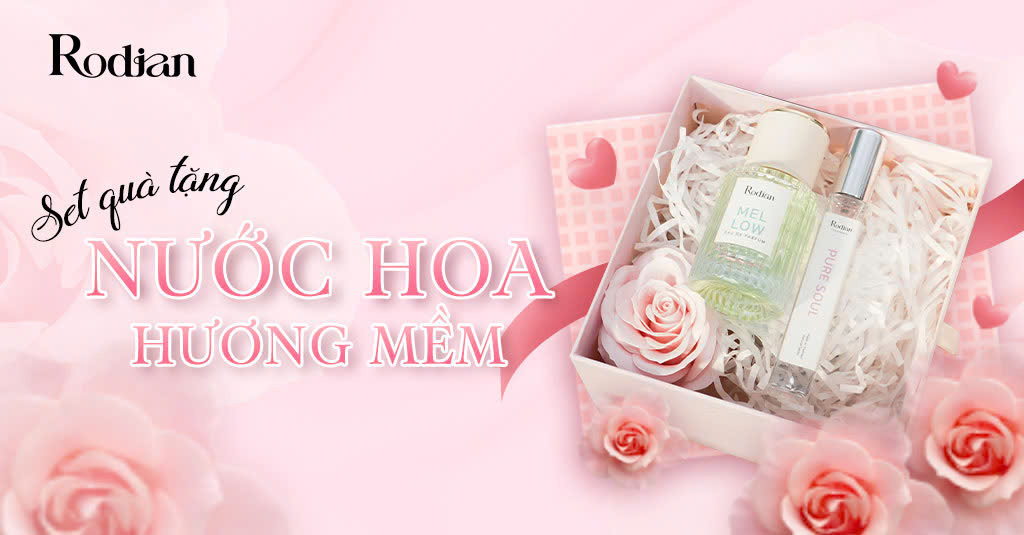Set quà tặng nước hoa hương mềm