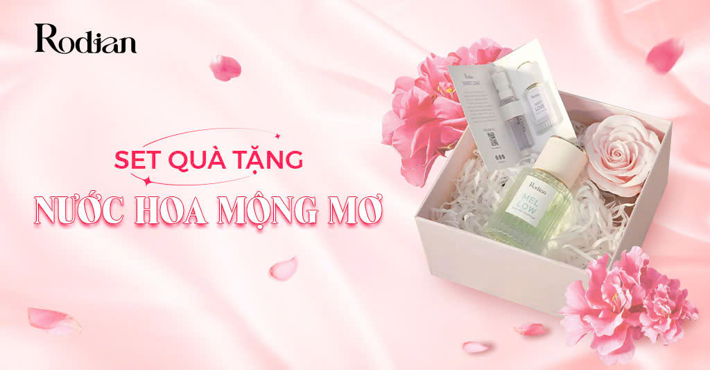 Set quà tặng nước hoa mộng mơ