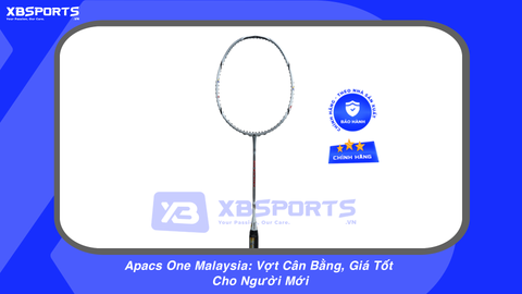 Apacs One Malaysia: Vợt Cân Bằng, Giá Tốt Cho Người Mới