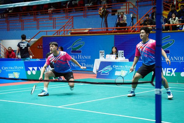 Trần Đình Mạnh và Nguyễn Đình Hoàng — đôi nam cầu lông Việt Nam vô địch CIPUTRA HANOI 2025