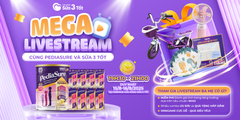 🚀 MEGA LIVESTREAM – PediaSure & Sữa 3 Tốt 🚀