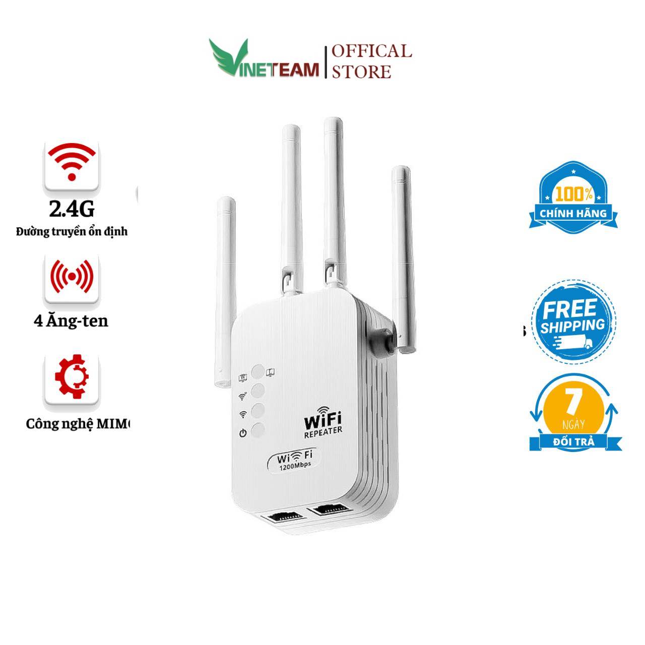 Wifi Repeater 4 Râu Là Gì? Có Nên Sử Dụng Bộ Kích Sóng Wifi?