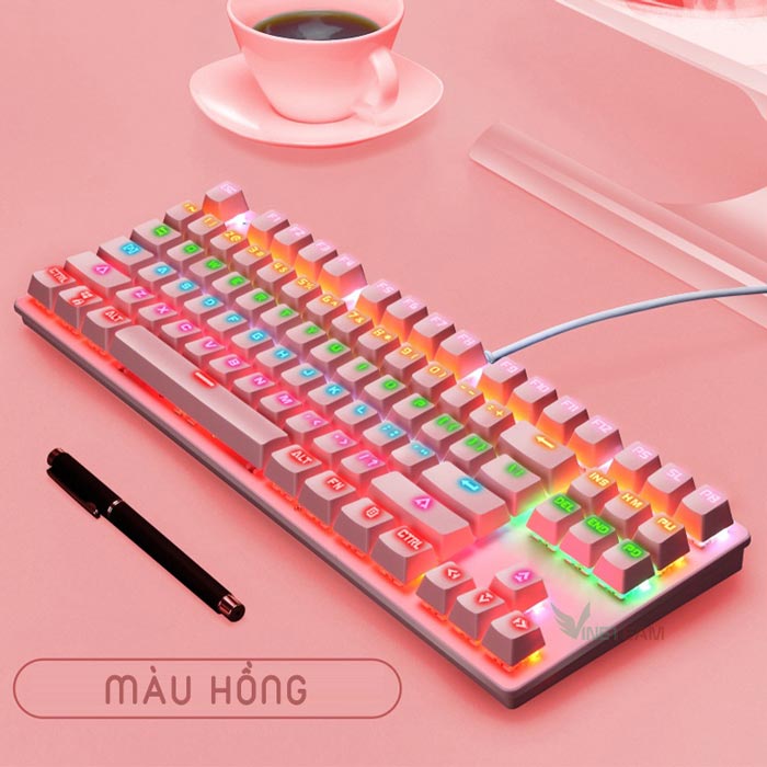Nên mua bàn phím cơ màu hồng nào tốt, giá rẻ nhất 2022